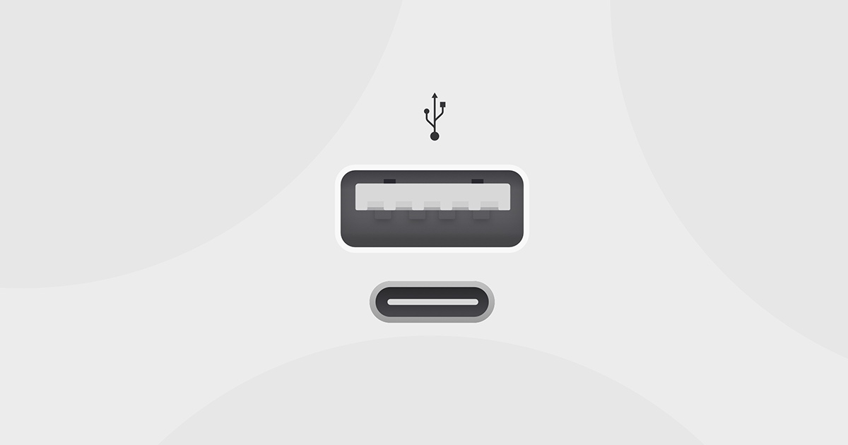 Usb port online for mac